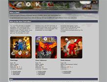 Tablet Screenshot of clonk.de